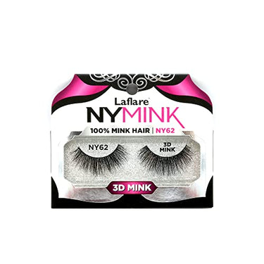 Laflare NYMink 3D Mink Lashes – NY62 - ANNS BEAUTY SUPPLY